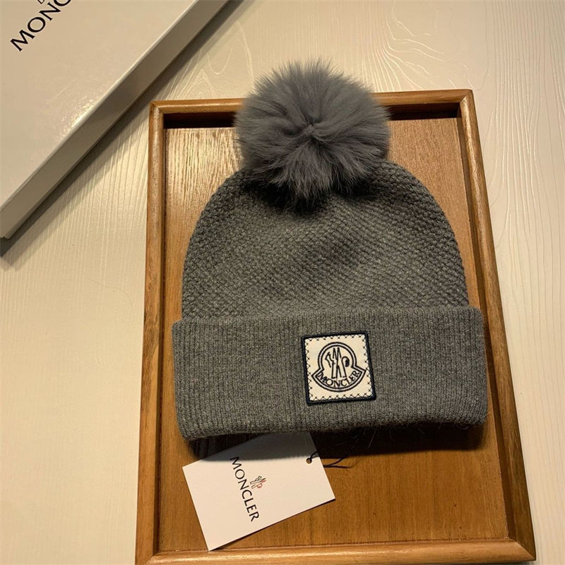 モンクレールレディースニット帽 Moncler ニットキャップ 秋冬 女の子