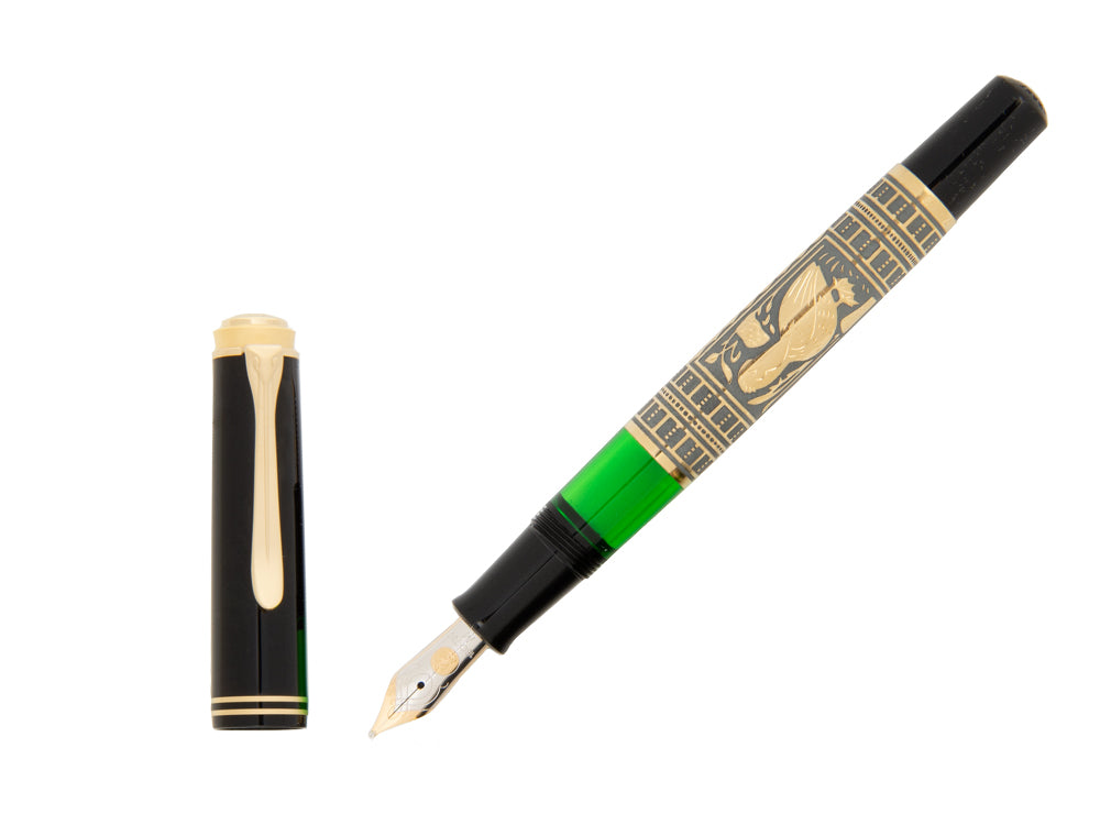 Pelikan Toledo M700 Fountain Pen, Gold Plated Silver, 927822