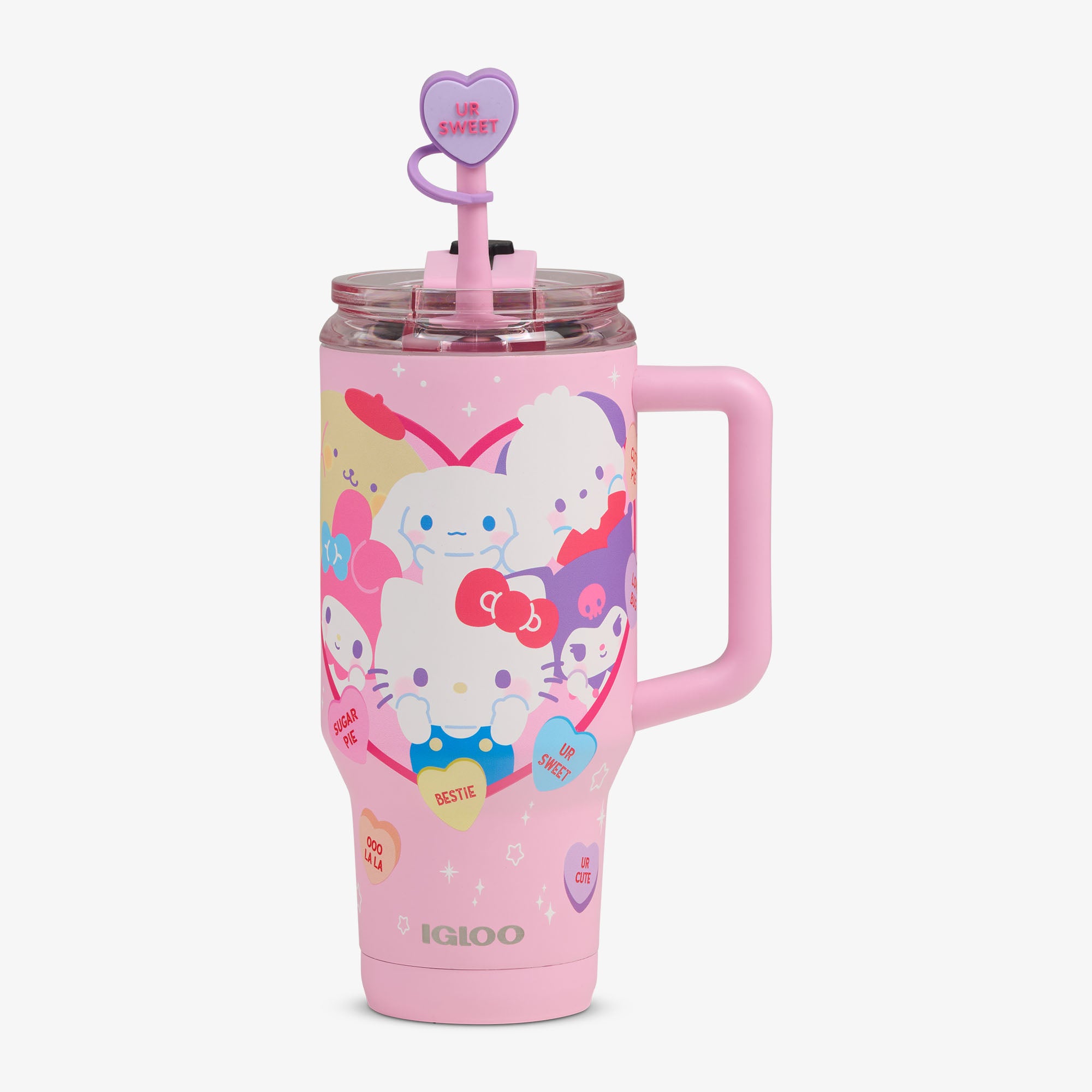 Hello Kitty® and Friends x Sweethearts® Candies 32 Oz Travel Mug