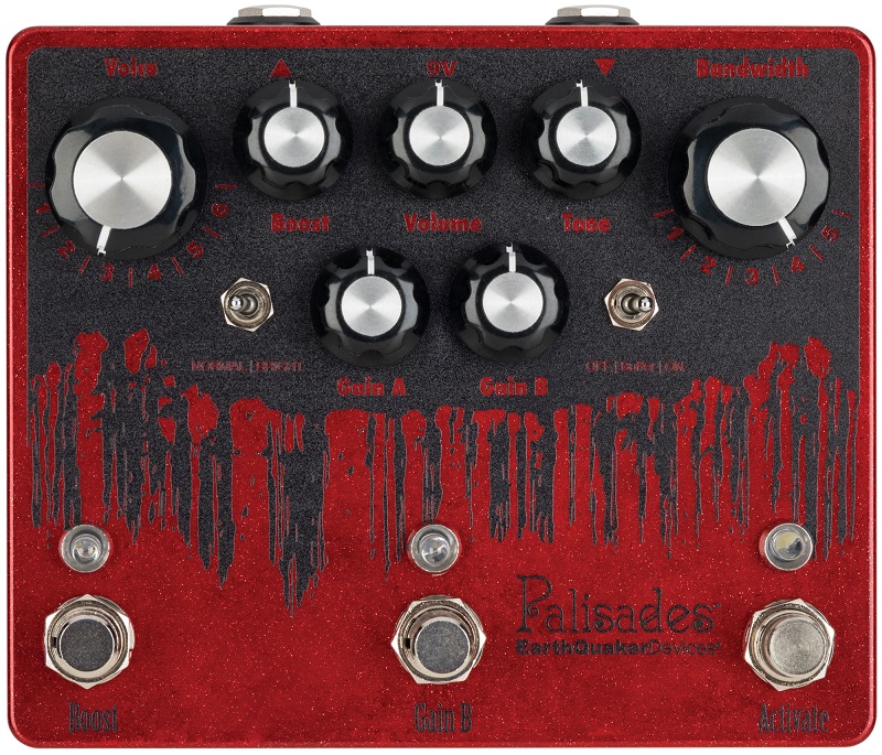 EarthQuaker Devicesを代表するオーバードライブ「Palisades」を