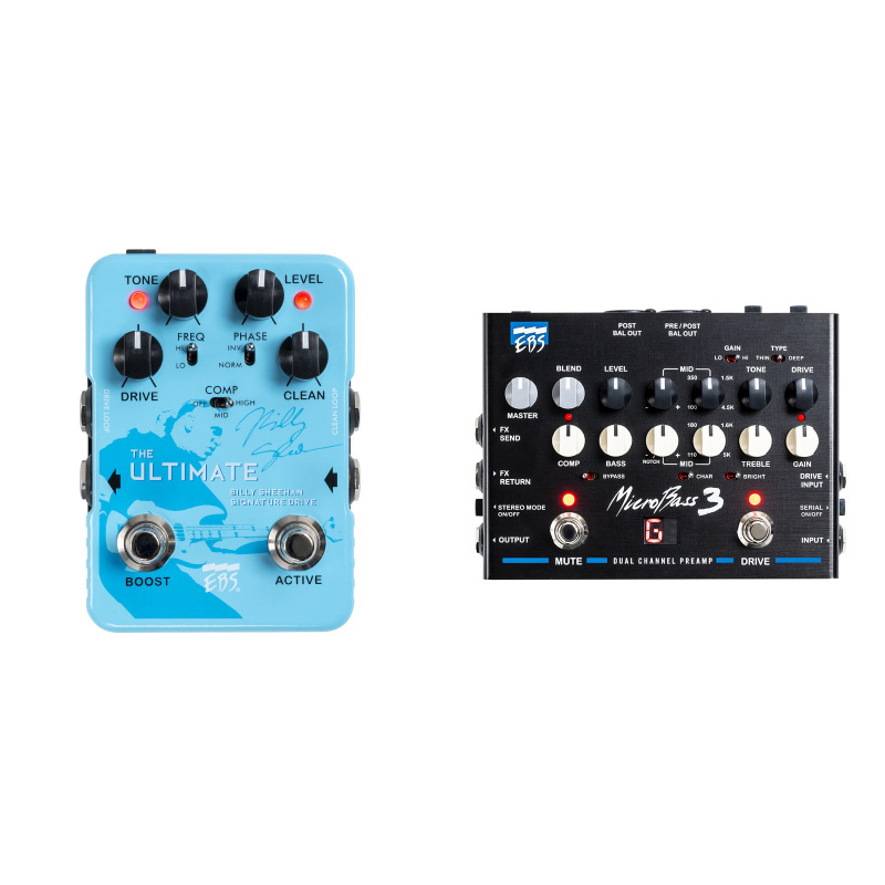 EBS】更なる進化を遂げた人気のEBSのプリアンプ2CH “Micro Bass 3