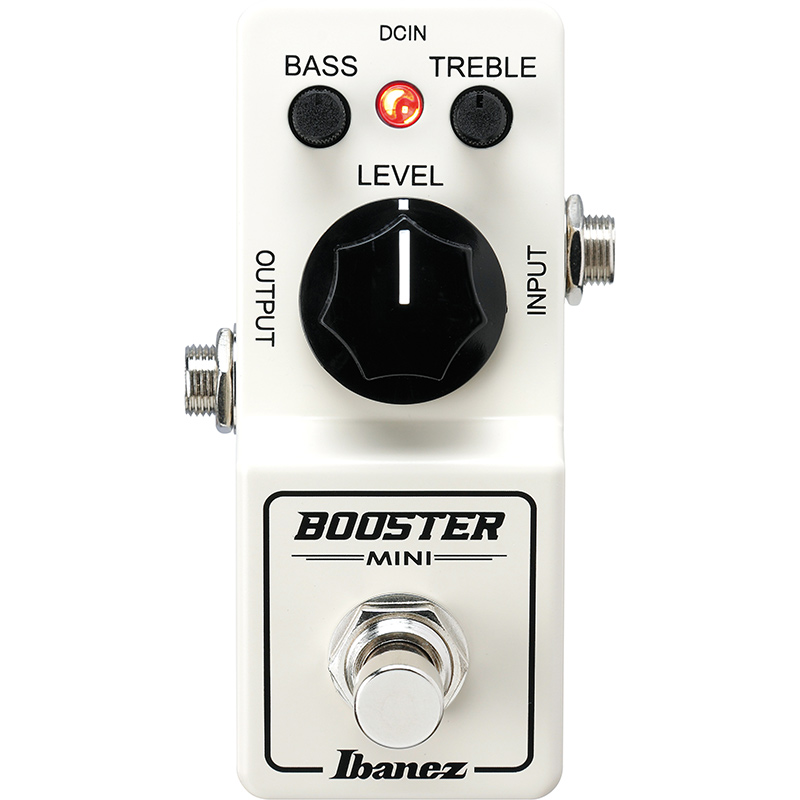 Ibanez】MINIシリーズに2バンドEQを搭載したブースターとナチュラル