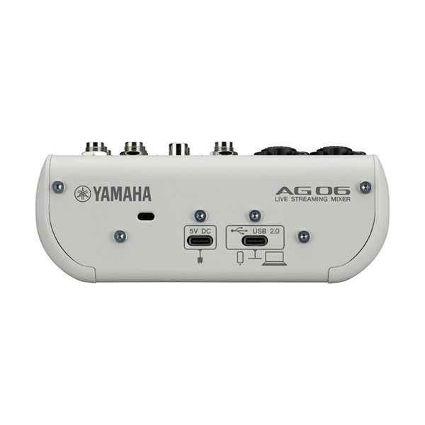 YAMAHA AG06MK2 W(ヤマハ)(USBミキサー)(配信用インターフェース