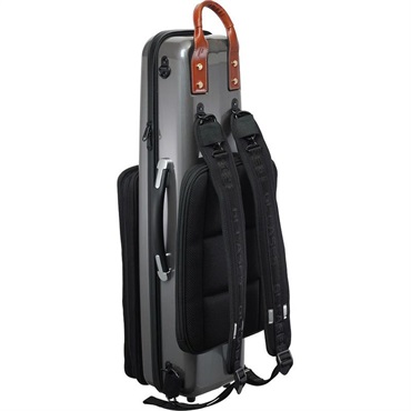 ソプラノサックス フライトケース 未使用 カーボン柄 ソプラノサックス