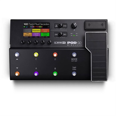 Line6 POD Go（ライン6）マルチエフェクター ｜イケベ楽器店オンライン