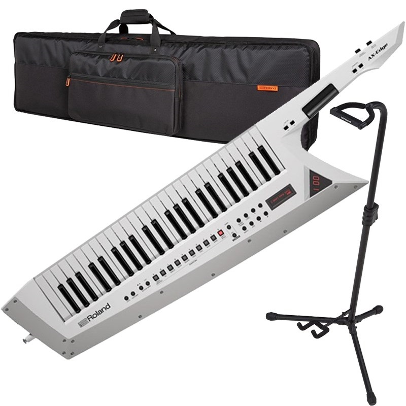 Roland AX-EDGE-W【ホワイト】+専用スタンドST-AX2+専用キャリング