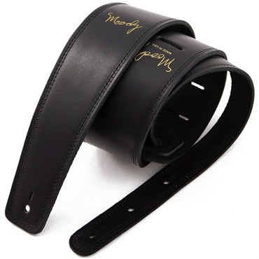 Moody Leather-Suede 2.5inch Standard Tail [Black-Black] ｜イケベ