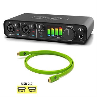 MOTU M4 (USB-Cオーディオインターフェイス)(モツ)(DTM) ｜イケベ楽器
