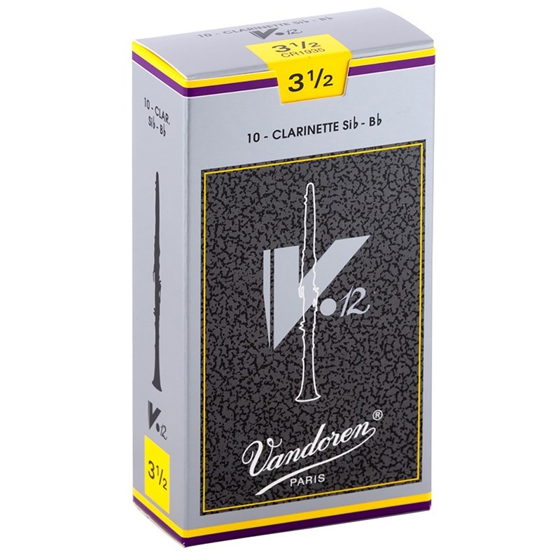 VANDOREN 《硬さ：3-1/2》B♭クラリネット用リード バンドレン V12