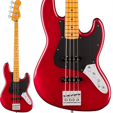 Fender USA American Ultra II Jazz Bass (Sinister Red/Maple