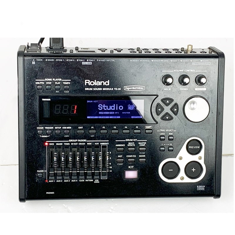 美品 Roland TD-30 最新 Ver.1.13 音源 モジュール Roland TD-30 音源