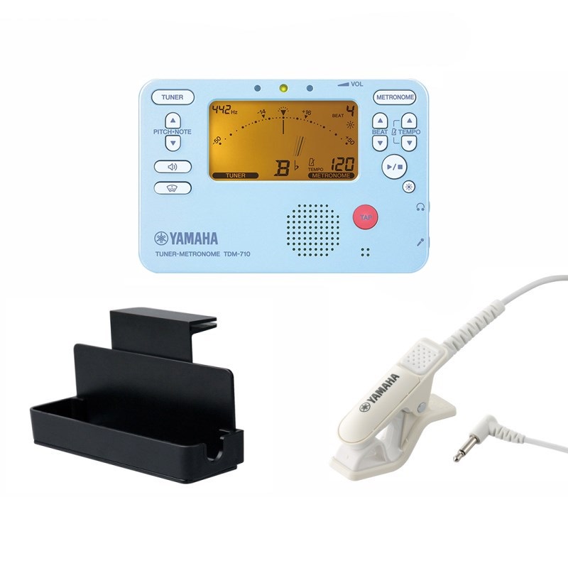 YAMAHA ヤマハ / TDM-710BLM マイク付き チューナー & メトロノーム 2