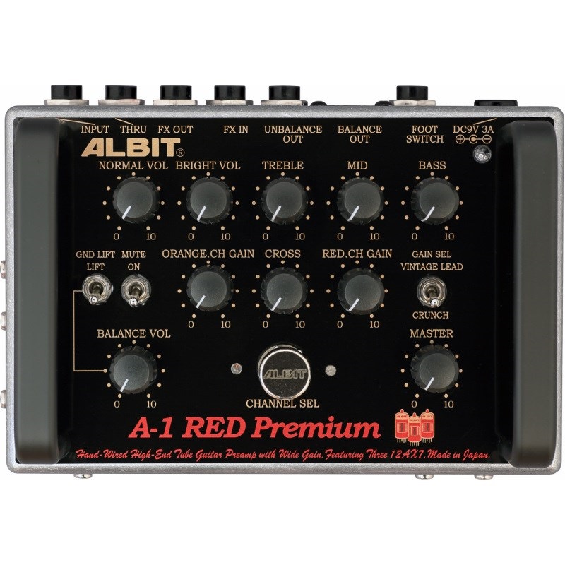 ALBIT A-1 RED Premium（アルビット）プリアンプ ｜イケベ楽器店