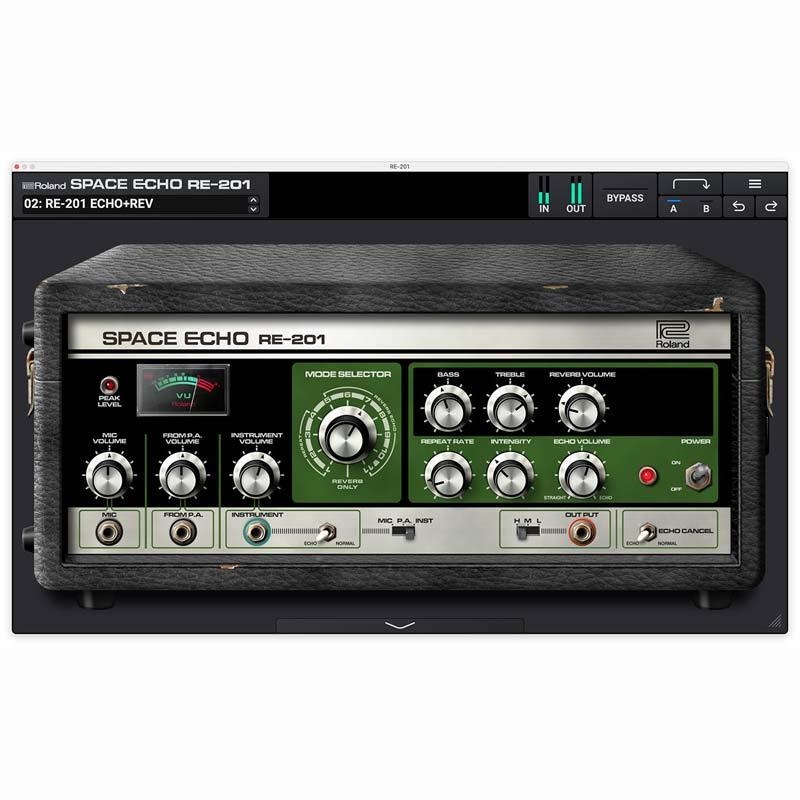 Roland RE-201 Space Echo [Lifetime Key] (ローランド)(ソフト