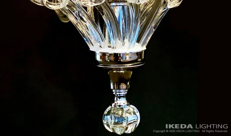 ボヘミアンクリスタル シャンデリア 6灯 | イケダセレクション