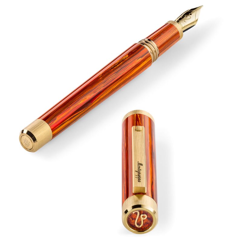 モンテグラッパ 限定生産品 ゼロ ゾディアック レオ（獅子座）14K