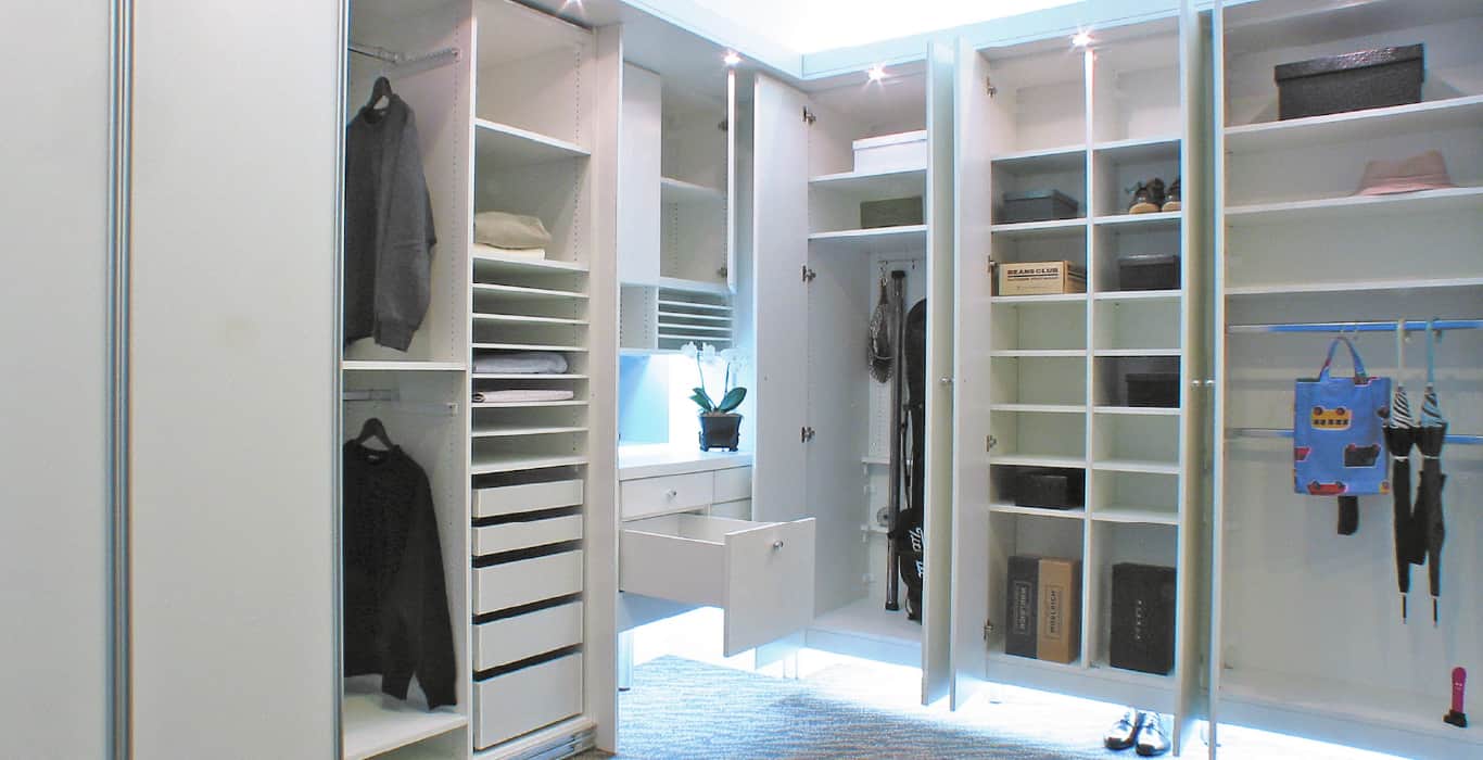 クローゼット・ドレッサー他-東京のオーダー家具・収納の専門店｜ip20