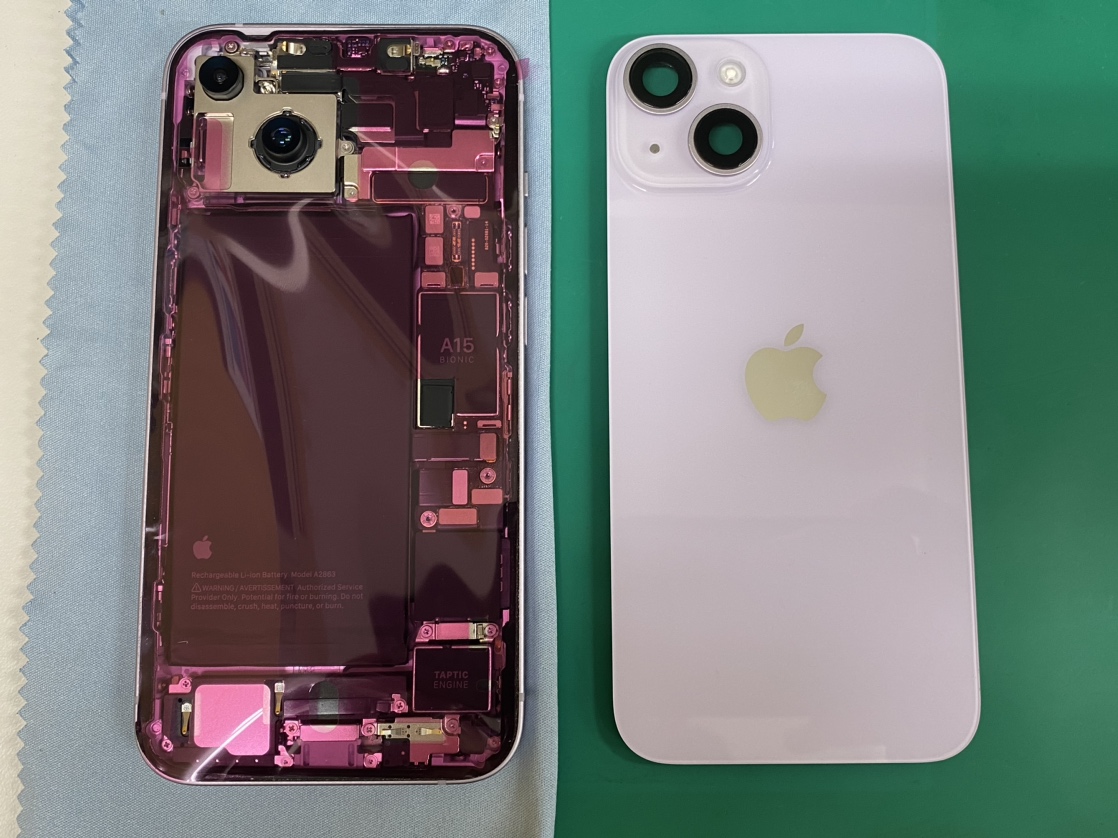iPhone 14 BLUE 画面・背面ひびあり 128G カメラ使用不可 IMG_0710.jpg