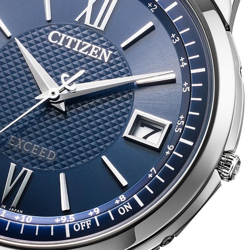 Citizen Men's EXCEED Eco-Drive Radio-Controlled Direct Flight