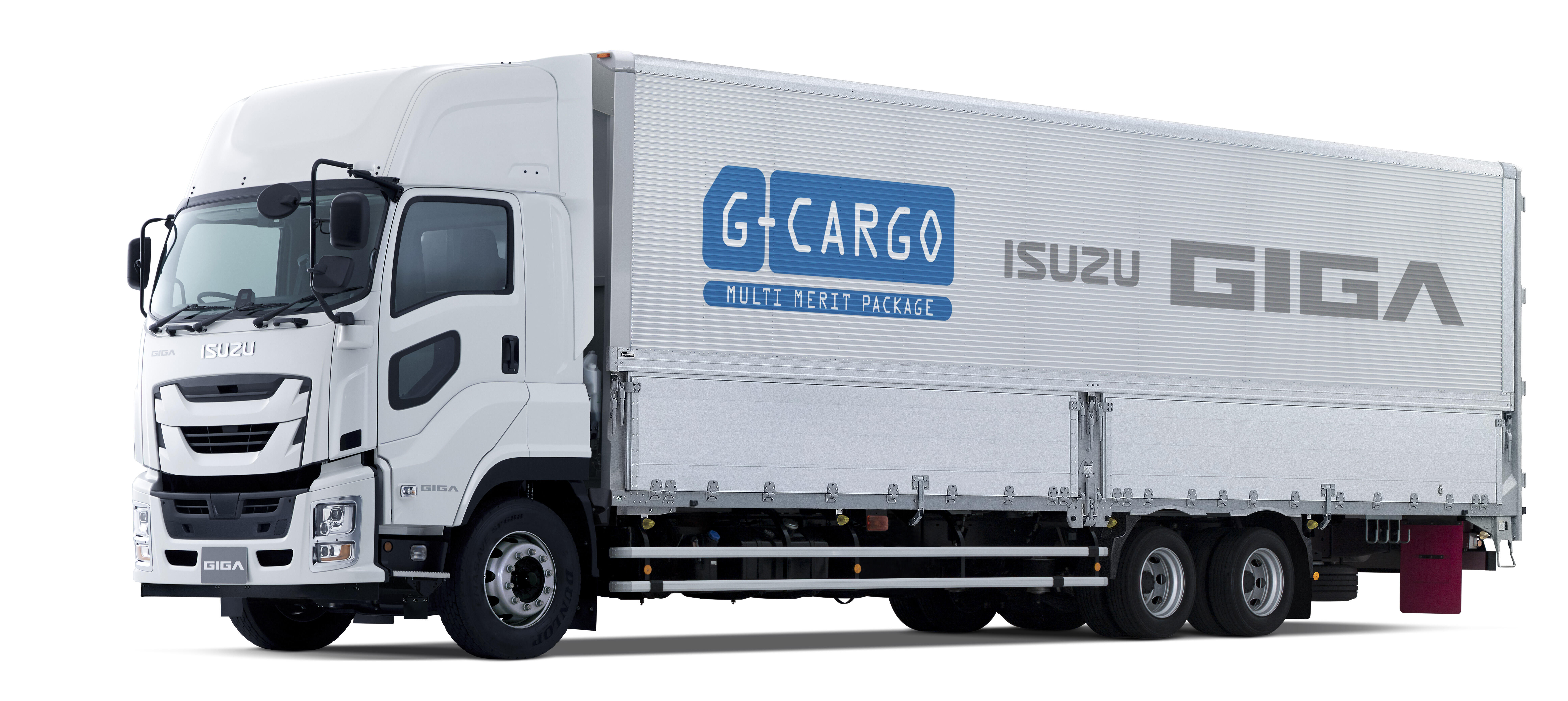 いすゞ、大型トラック「ギガ」を改良し、発売 - 国内初 車両総重量25