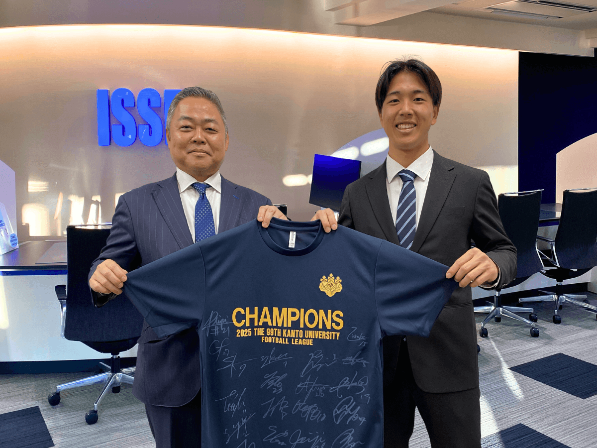第99回関東大学サッカーリーグ戦1部 優勝報告 - 一誠商事株式会社