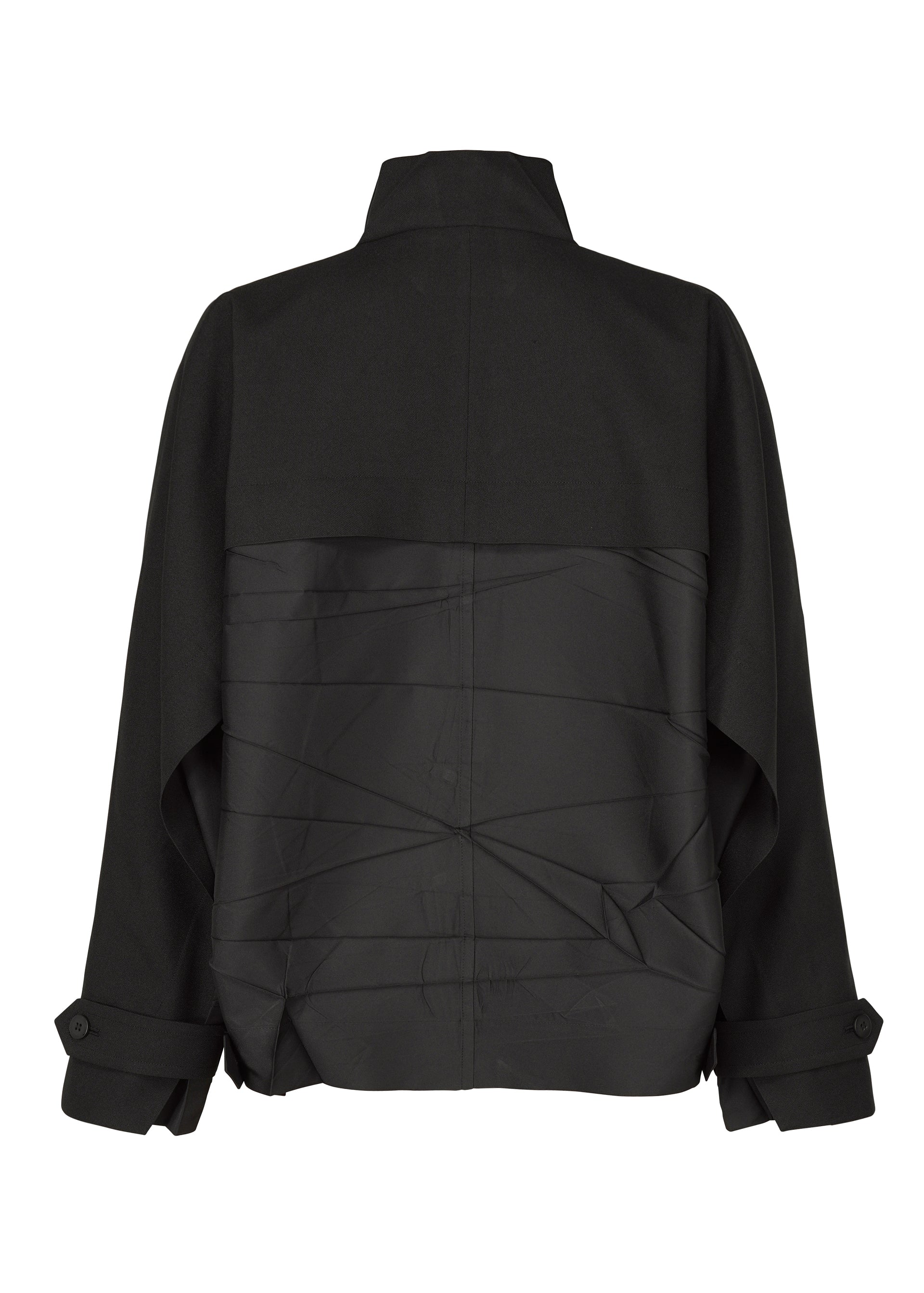 ISSEY MIYAKE immen HIDING ジャケット ブラック ISSEY MIYAKE immen