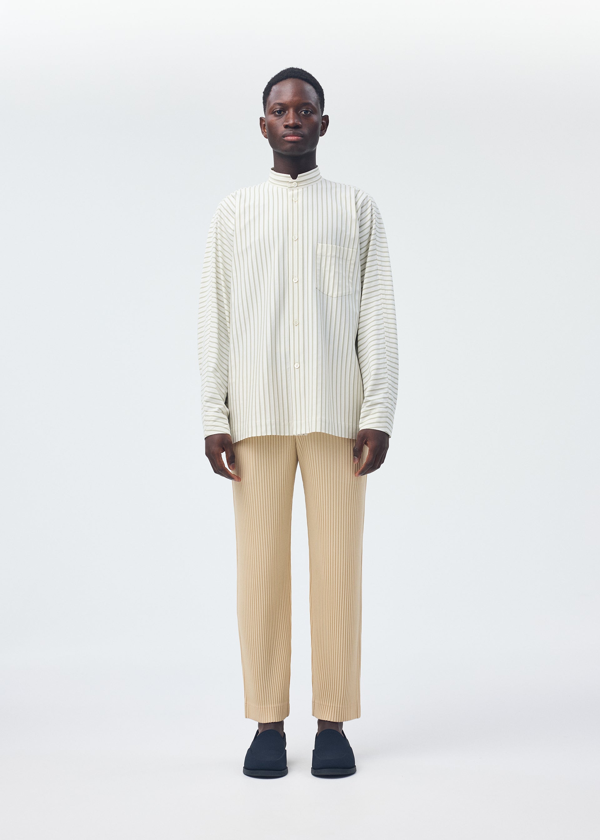 STRIPE JERSEY SHIRT – isseymiyake.com
