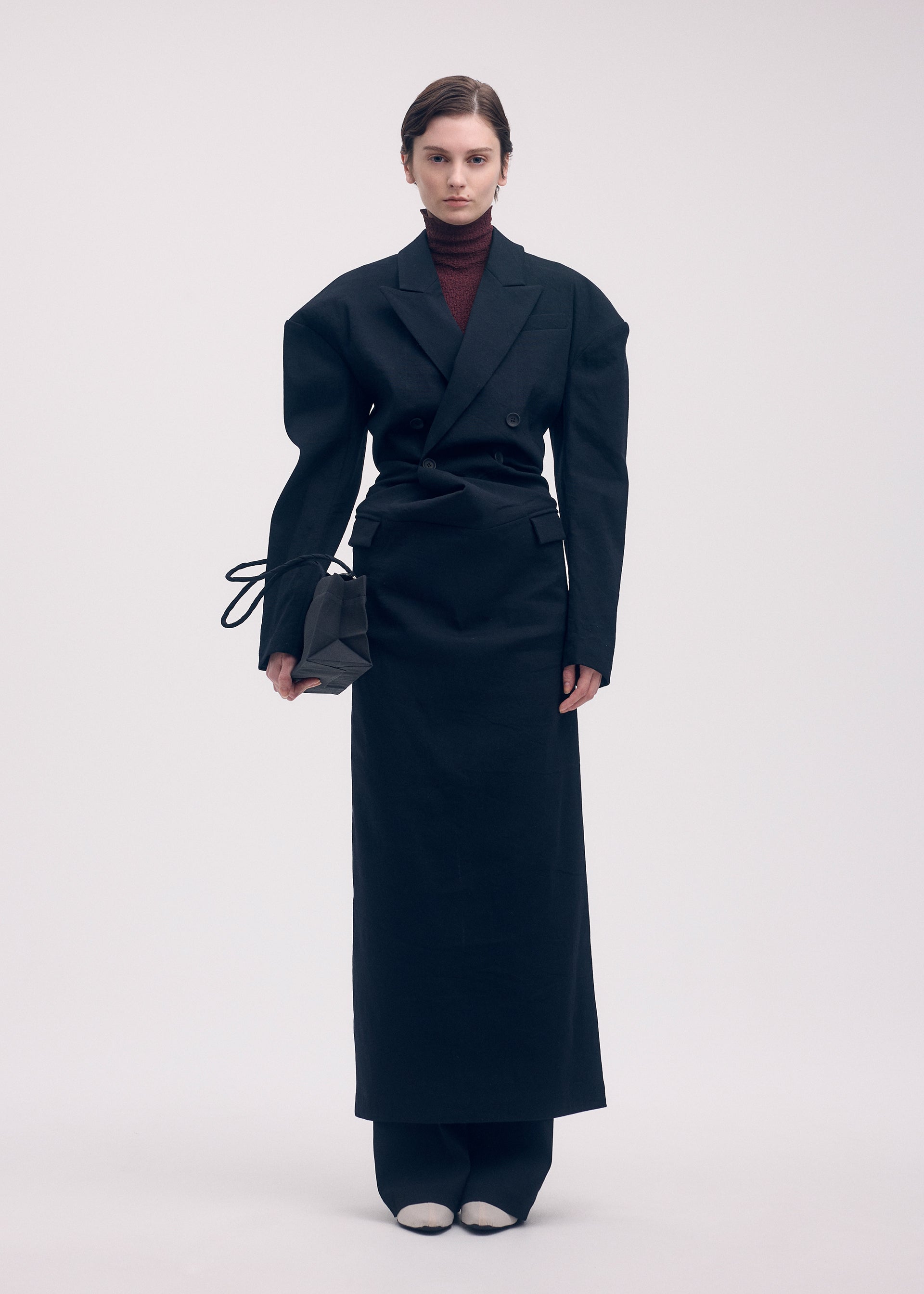 ⭐️プリーツプリーズオーチューブグレーチェック極美品