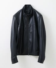 mirror of SHINZONE レザーシングルライダース黒38シンゾーン mirror