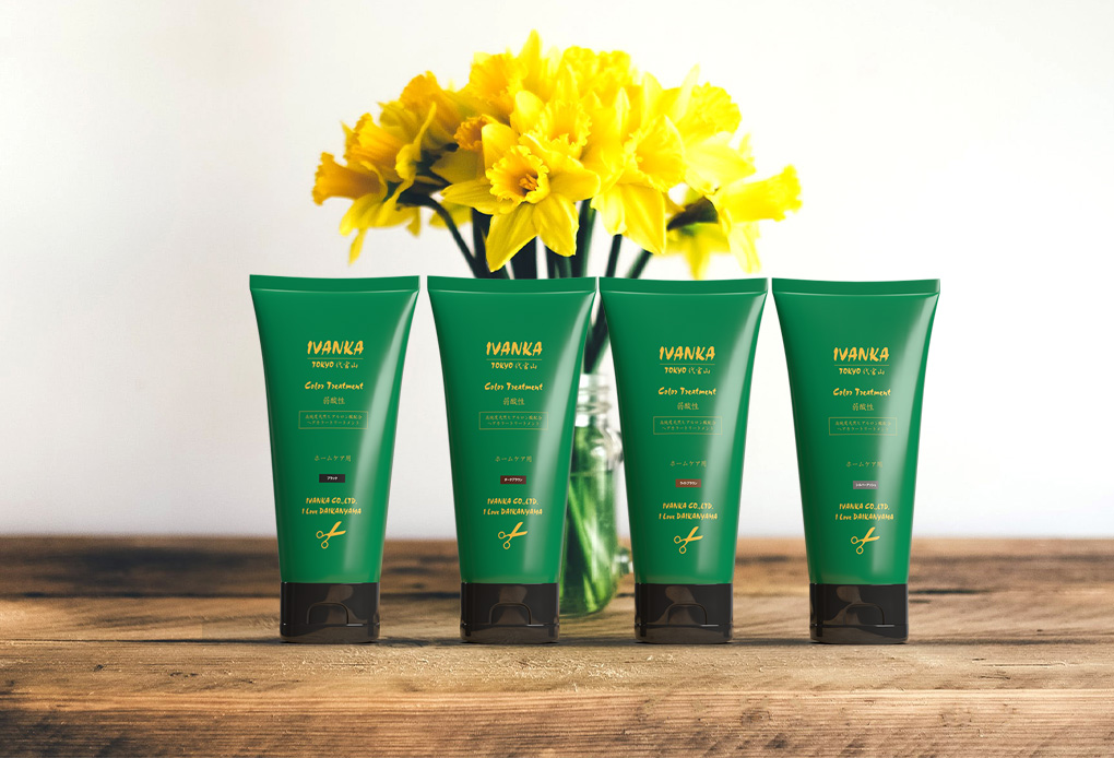 イヴァンカ ヘアカラートリートメント200g（白髪染め）