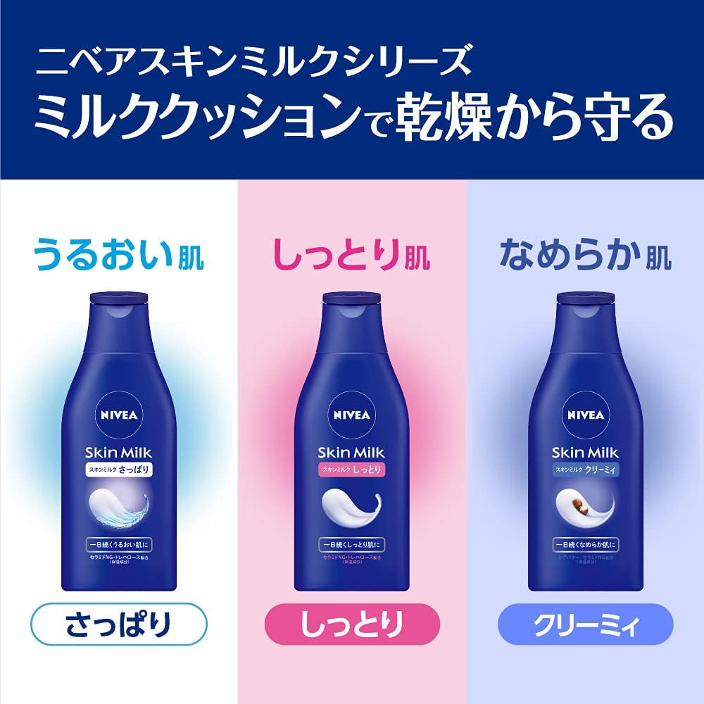 NIVEA Moisturizing Skin Milk Intensive Hydration for Dry to Very Dry S