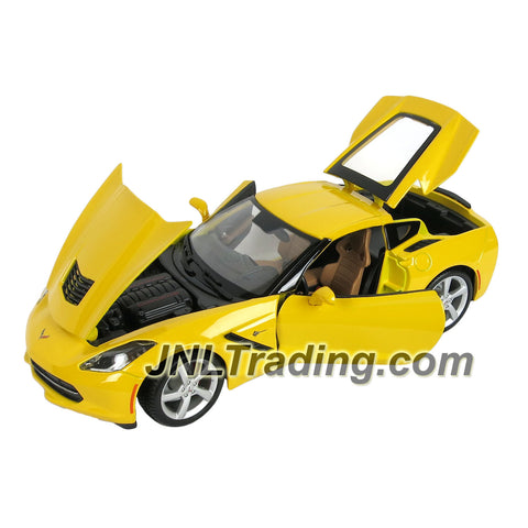 Maisto Special Edition Series 1:18 Scale Die Cast Car Set - Yellow