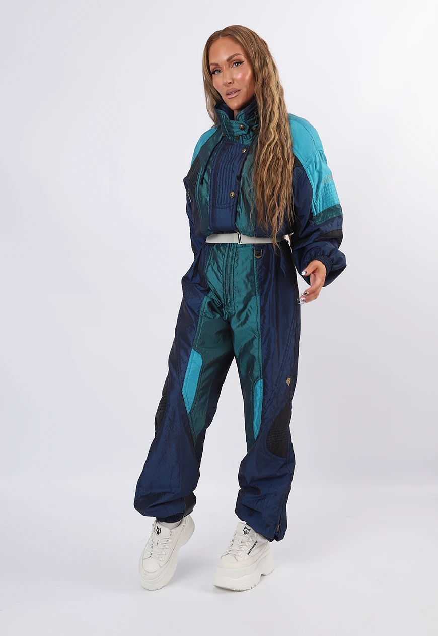 Vintage Ski Suit 90's DESCENTE UK 12 M (RB6Y) – JoJo Ski