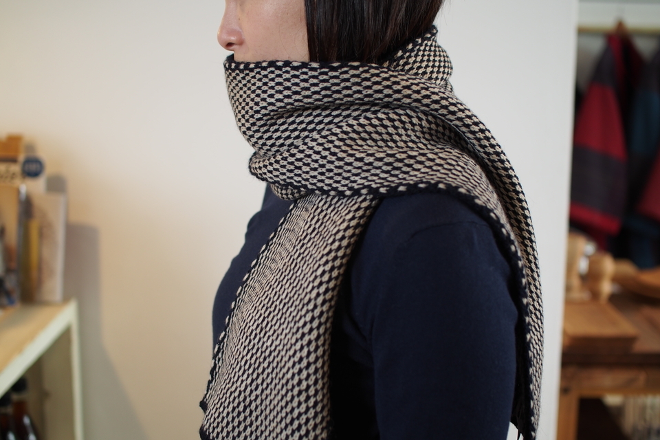 ウールジャカード マフラー（yourwear) - ウェブショップ - jokogumo