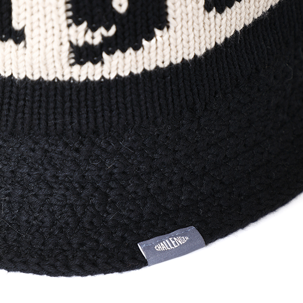 CHALLENGER/CRUSHER HAT（BLACK）［クラッシャーハット-24春夏］ - JONAS