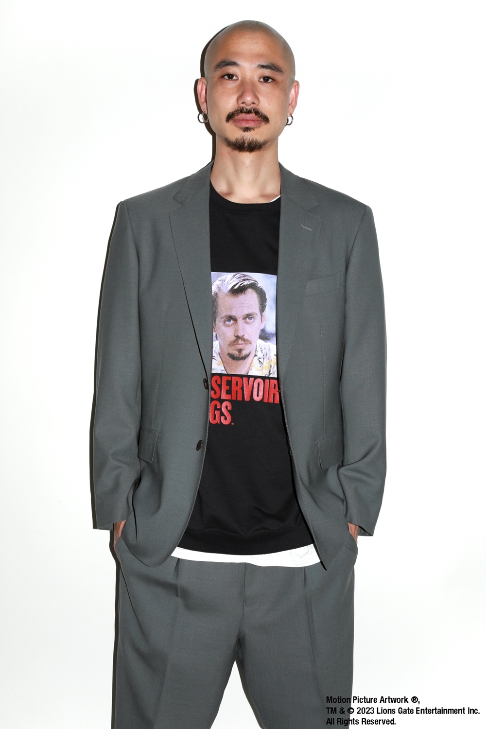 WACKO MARIA/DORMEUIL / SUITS（GRAY）［スーツ上下セット-24春夏