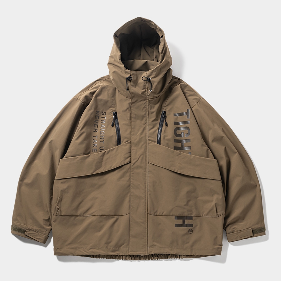 30%OFF】TIGHTBOOTH/HOODED TACTICAL JACKET（Khaki）［フーデッド