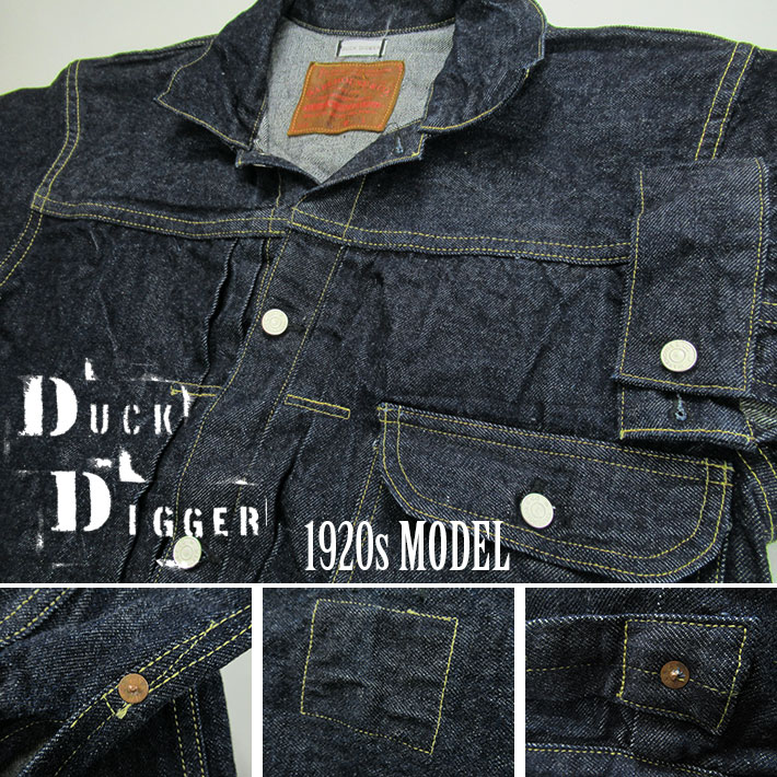 WAREHOUSE ウエアハウス ダックディガー 1stタイプ デニムジャケット
