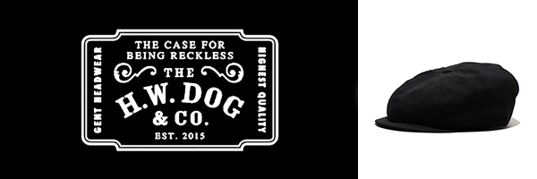 THE H.W.DOG&CO. ウェザークロス|8パネル|キャスケット|ハンチング