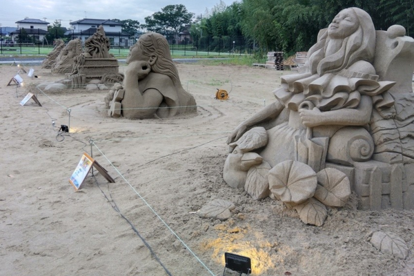 宮城県：サンドアート・ジャパンカップ・東松島市～藤田喬平ガラス