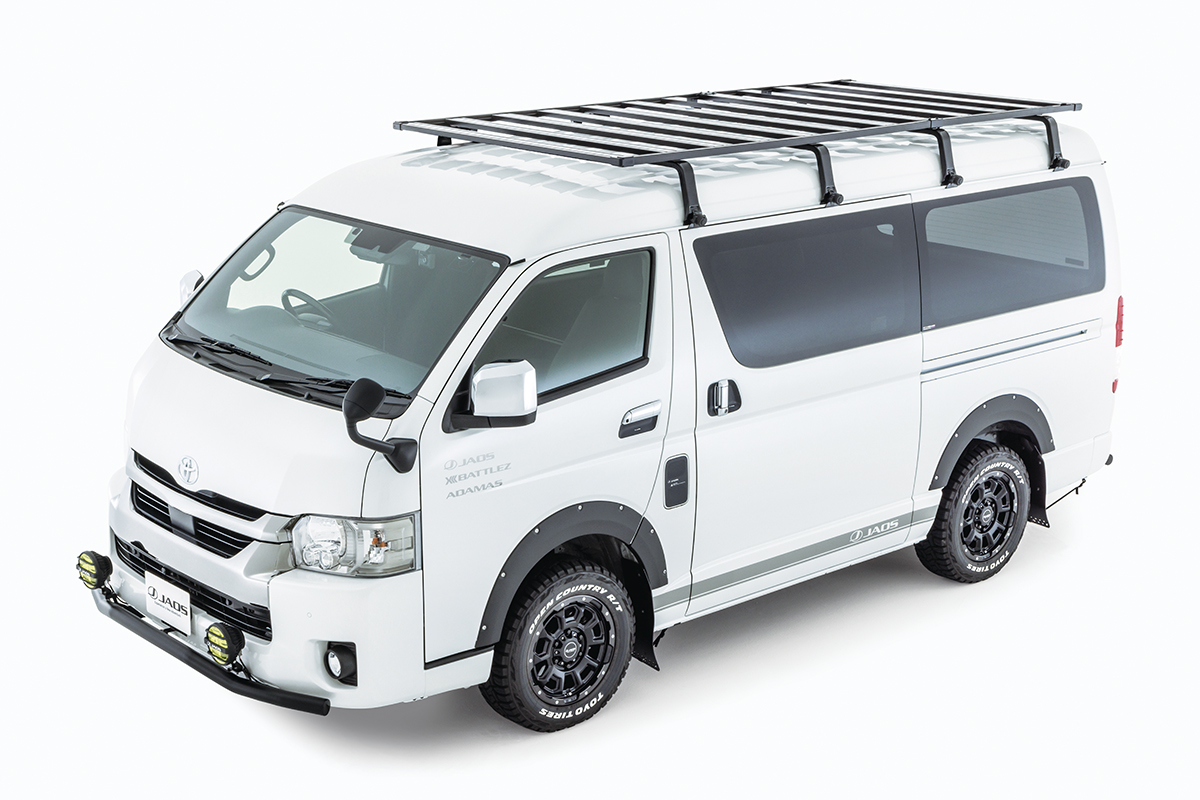 JAOS フラットラック 1470×2950 ミドルルーフ用 ハイエース 200系