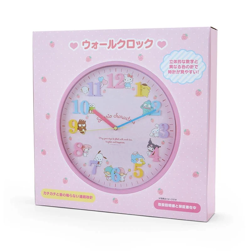 Sanrio Characters Wall Clock – JapanLA