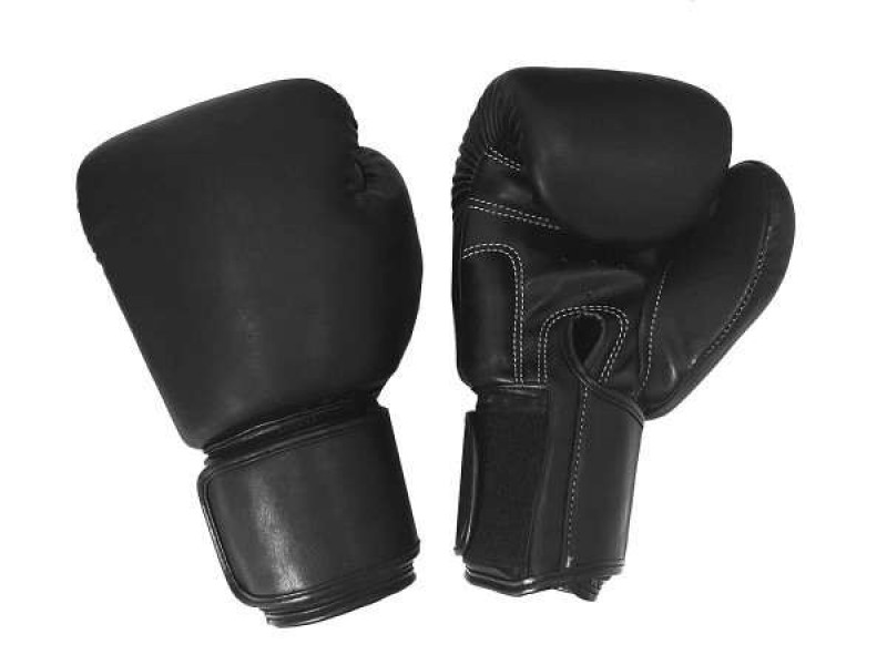 Kanong ボクシンググローブ 黒 | ムエタイ 用品 JapanMuayThai.com
