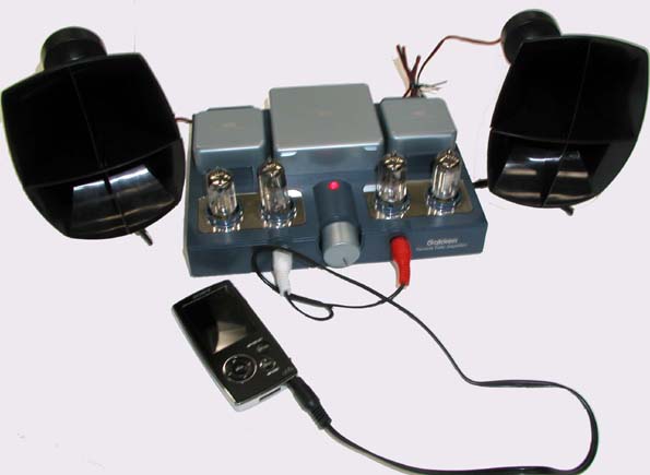 学習研究社大人の科学シリーズ「真空管アンプ」を作ってみました