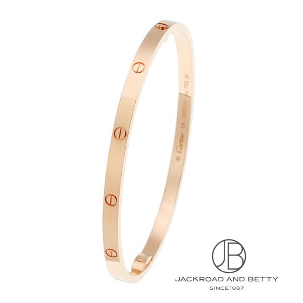 ラブブレスレット スモールモデル 18[B6079018] Love Bracelet Small