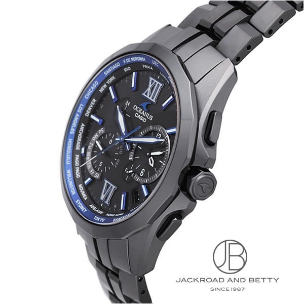 オシアナス マンタ[OCW-S2400B-1AJF] Oceanus Manta | カシオ メンズ