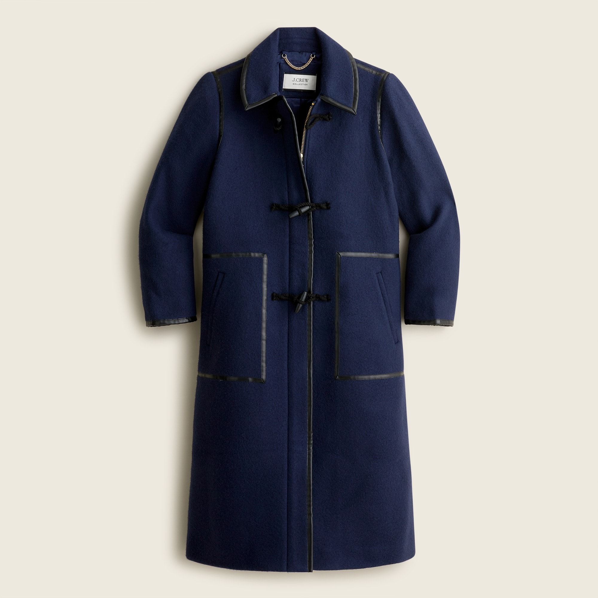 Collection Toggle Coat In Italian Fall Blanket Wool For Women | J.Crew