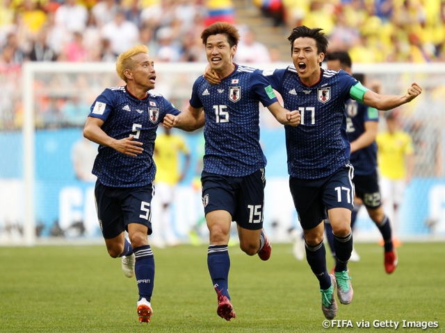 SAMURAI BLUE、香川選手と大迫選手の得点でコロンビアに勝利～2018FIFA