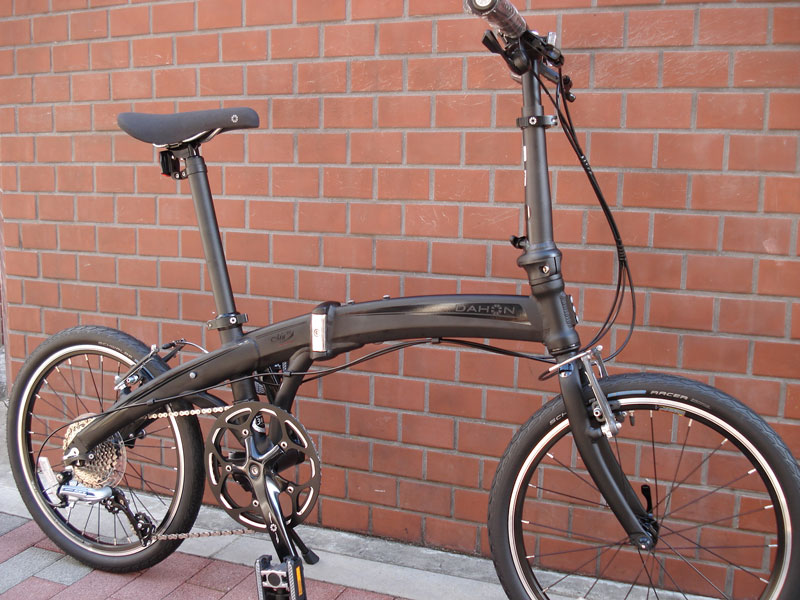 折りたたみ自転車 ダホン Mu P8 MattBlackLimited 2013モデル 東京