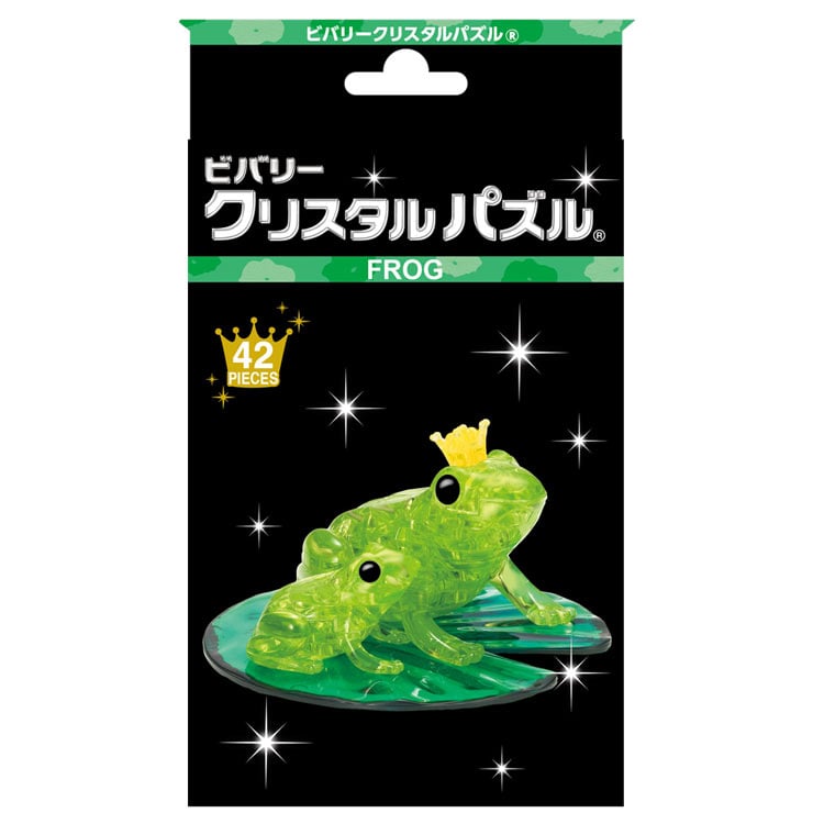BEV-50273 クリスタルパズル カエル 42ピース ビバリー の商品詳細